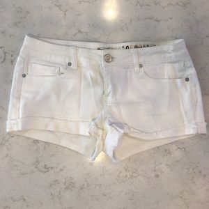 White Shorts